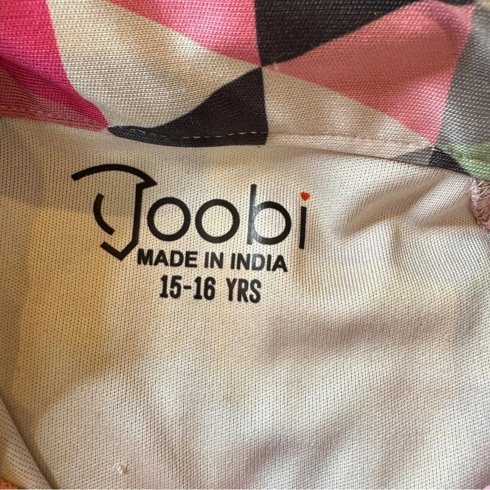 Joobi Girls XL 15-16 Equestrian Riding Shirt 1/4 Zip Coolmax Long Sleeve NWT